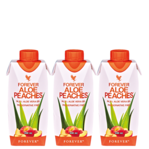TRIPACK ALOE PEACHES MINI 330 ML